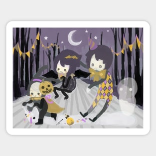 Halloween Walk Sticker